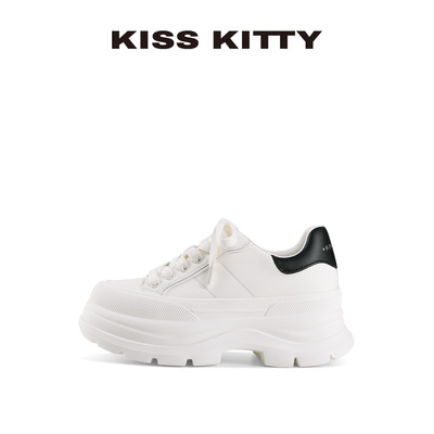 厚底增高小个子松糕鞋