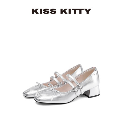 KISSKITTY芭蕾玛丽珍鞋女