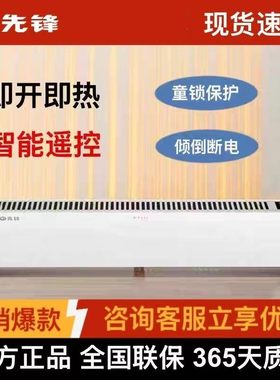 先锋踢脚线取暖器HD99RC-22R/DF1909对流地暖式电暖气遥控电暖器