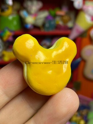 正版散货过家家食玩米奇仿真饼干