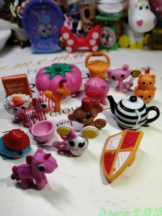 【dreamer】正版散货乐乐天使现货纽扣眼睛公仔食玩配件