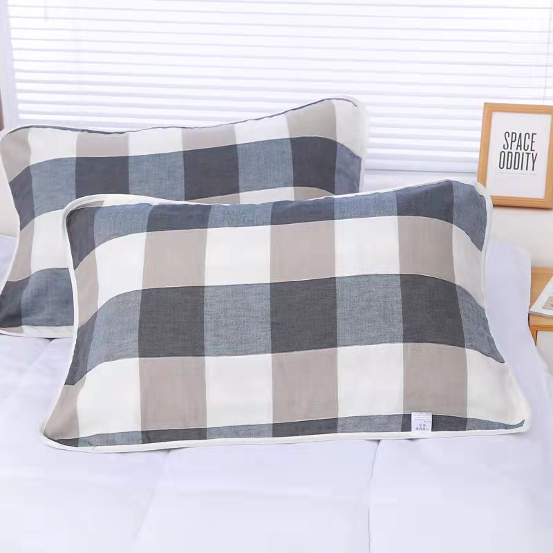 枕巾纯棉淘巾薄款透气卡通吸水