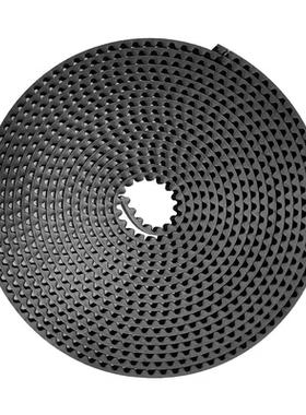 HTD8M-20 25mm宽电梯门机皮带高拉力钢丝开口带同步带