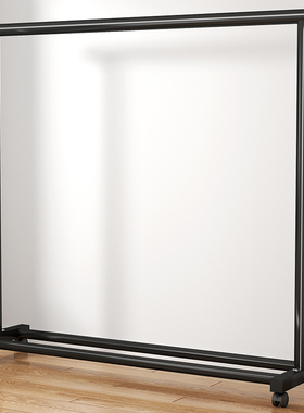 晾衣架落地室内家用挂衣架客厅卧室单杆加厚可移动阳台简易衣架子