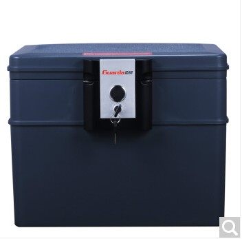 盾牌防火箱2037C防火防水保险箱钥匙锁防火半小时DVD保护