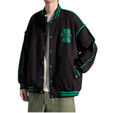 23秋冬新款港风棒球服外套男夹克青年学生XZ311A-JK313-P75，男装夹克，星座311A