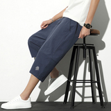 爆25夏风棉麻七分裤男灯笼裤阔腿裤锥形裤星座311A-K901-p45，男装牛仔裤，星座311A