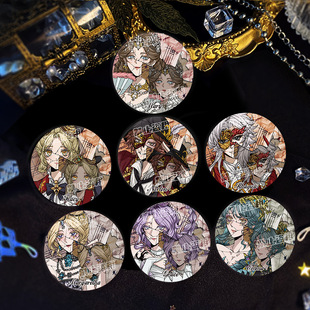 第五人格破碎感反光双闪吧唧舞女渔女勘探员同人谷子周边微章挂件