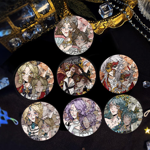 第五人格破碎感反光双闪吧唧