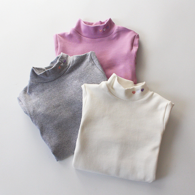 半高领简约好搭长袖舒绒棉柔软