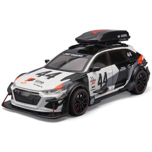 奥迪RS6声光回力合金汽车模型