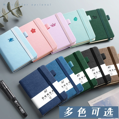 Ноутбук, книга, портативный карманный маленький блокнот, увеличенная толщина, английский