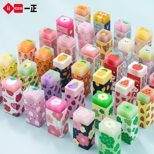 铅笔橡皮擦创意卡通樱花像一正