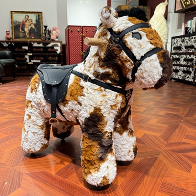 大人小孩都可以骑的溜溜马