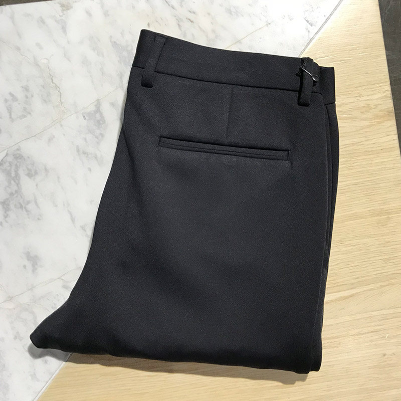 Sani men's wear quality goods Autumn and winter man business affairs leisure time Black straight pants 87.3% Nylon micro elasticityin the Men's clothing, Casual pants  category - from Buy2taobao.com to provide professional Taobao agent buy service