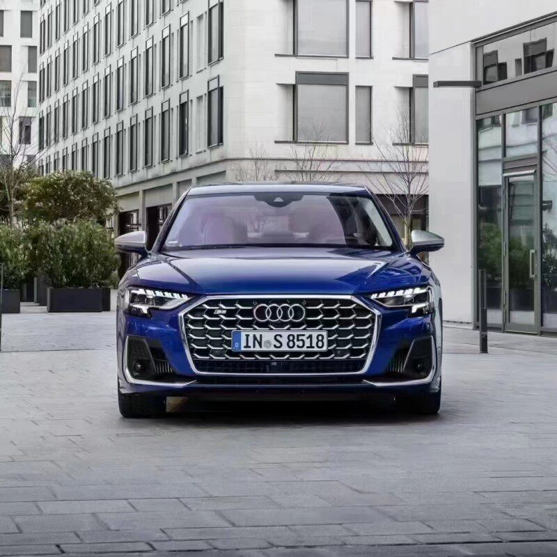 奧迪18-22款A8L改裝升級霍希版S8包圍前杠中網后杠包圍S8排氣尾段