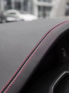 奥迪Q7真皮内饰翻新星空车顶改装复刻RSQ7运动座椅仪表台门板马鞍