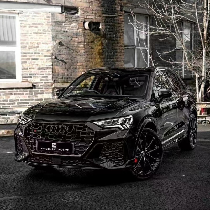 奥迪rsq3包围改装q3 sport back溜背版q3l升级rsq3中网前后黑武士
