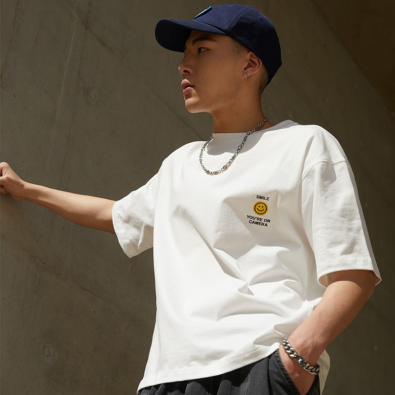 笑一个纯棉T恤汽车文化产品宝马