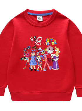 神奇数字马戏团The Amazing Digital Circus童装卫衣薄款纯棉男