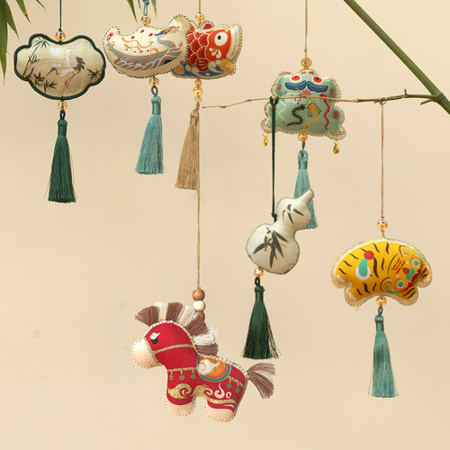 马年新年香囊香包手工diy材料包