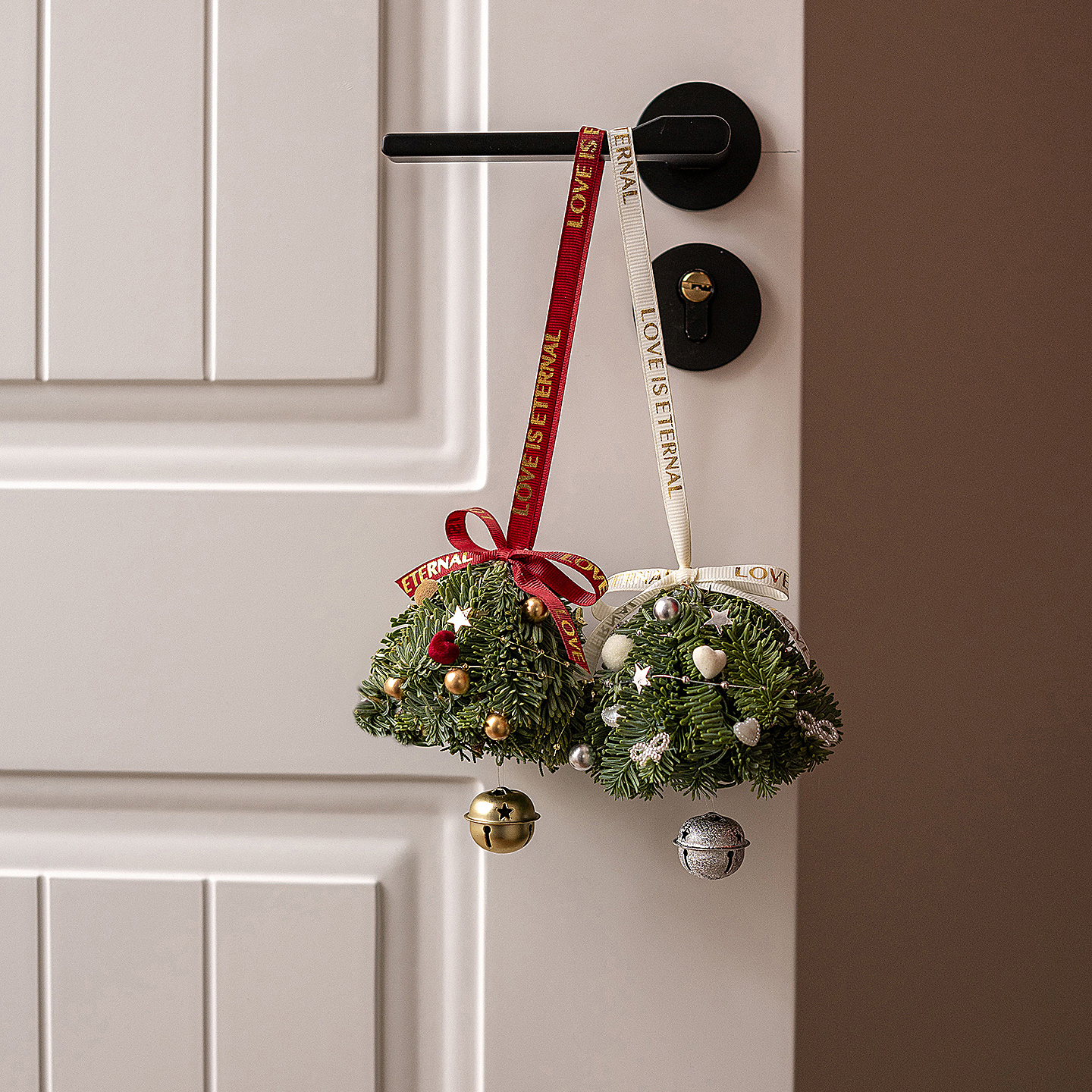 圣诞节装饰品圣诞树真松挂件