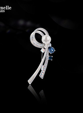 Eternelle法国永恒流彩爵章胸针女高端精致配饰领针轻奢优雅胸花