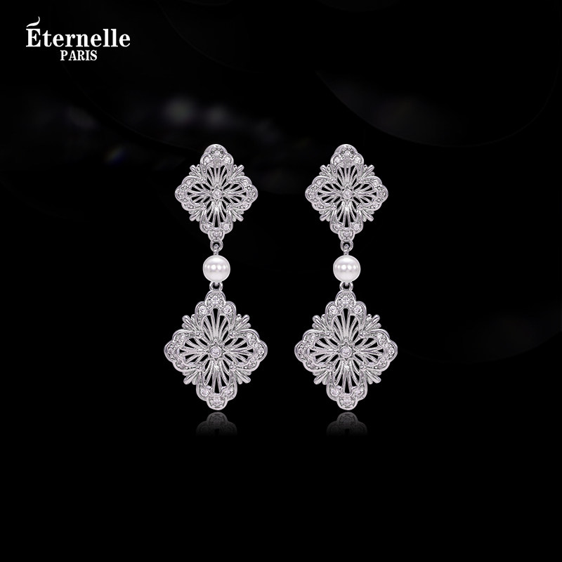Eternelle法国永恒欧式设计盛典耳环轻奢高级感耳饰复古小众首饰
