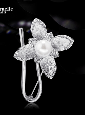 法国Eternelle波西米亚风丝巾扣 百搭胸针女秋冬大衣开衫扣胸花