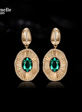 Eternelle法国永恒波西米亚复古风耳饰高级感轻奢设计典雅耳环女