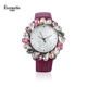 腕表杂志同款 法国Eternelle奥地利水晶手表女 石英表表欧美风时装