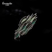 Eternelle法国永恒欧美复古胸针秋冬配饰高档精致个性 别针扣胸花