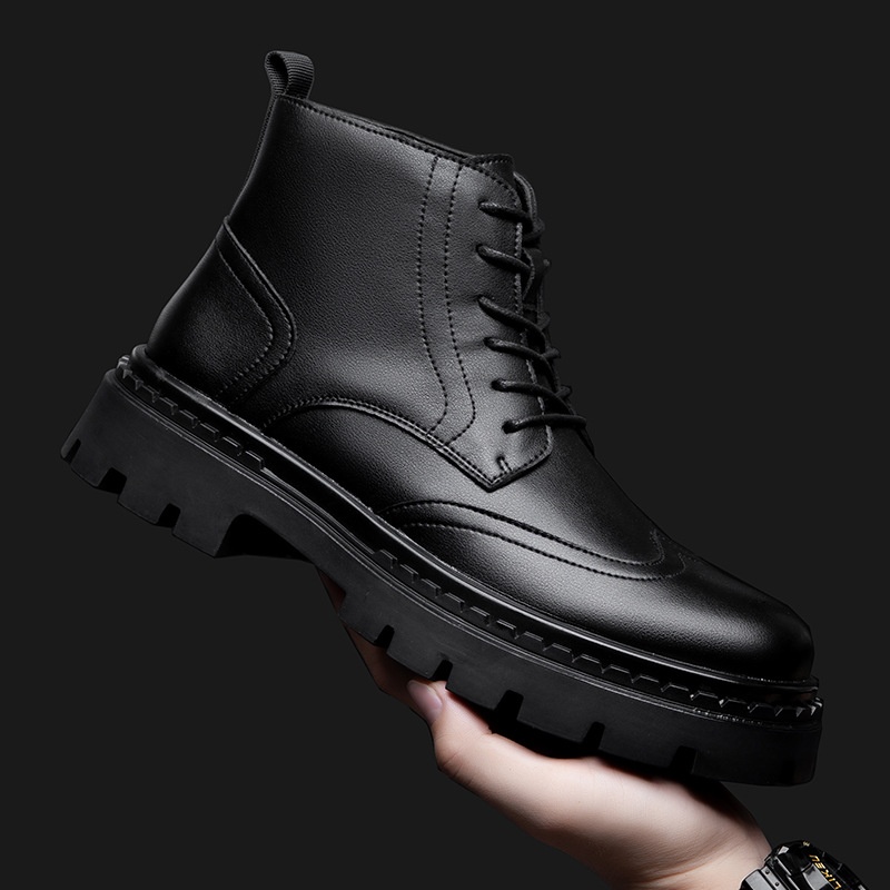 秋季新款皮鞋男真皮正装休闲