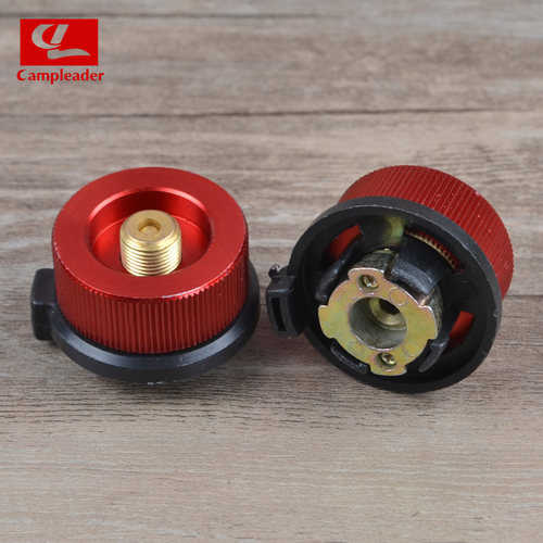 凯普力德炉头转接器使用扁气罐