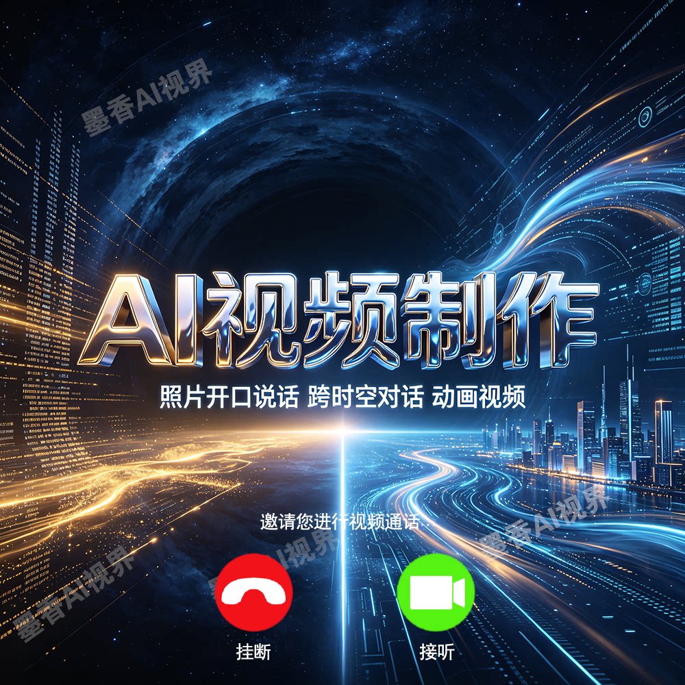 Ai视频数字人对口型照片开口说短视频制作