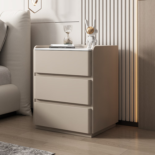 实木床头柜卧室收纳储物床头柜