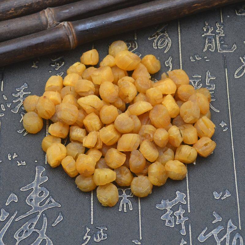 大连干贝瑶柱淡干小元贝特产海鲜海味干货无盐淡晒扇贝柱