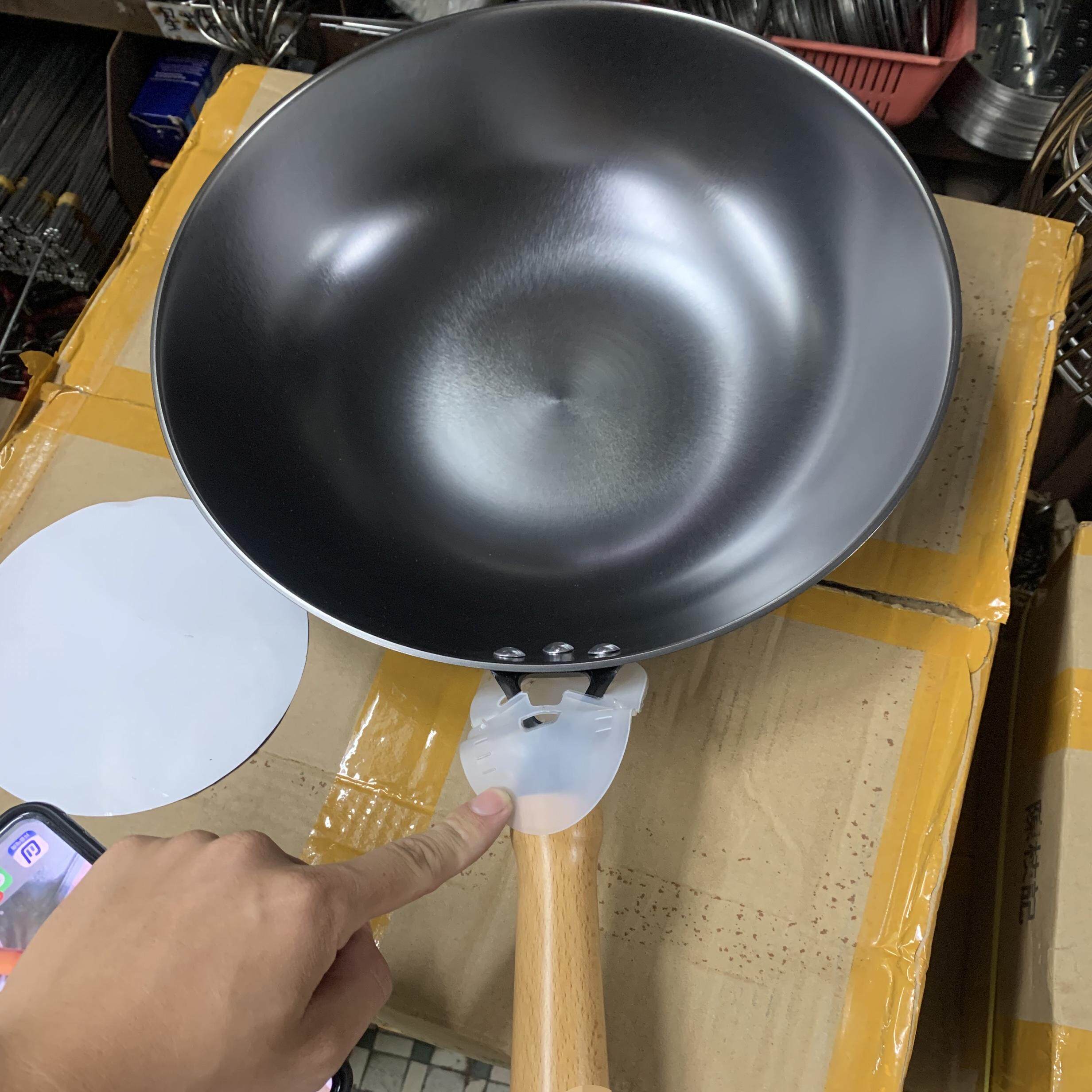 香港锅二代无涂层炒锅