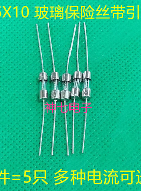 带线T3A T5A 250VT10A电瓶车电动充电器保险管丝快速充电站包邮