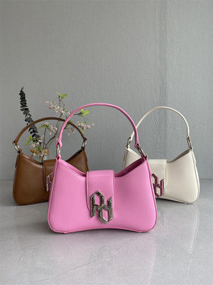 真皮时尚小众高级质感腋下包