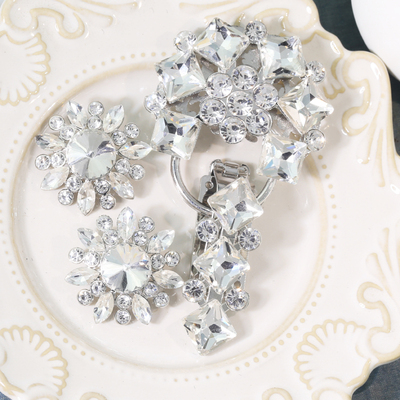 ali精品纽扣貂皮皮草水钻扣