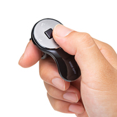 日本SANWA空中鼠标无线飞鼠迷你懒人拇指鼠PPT电视机投影笔翻页笔