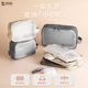 配件包电子产品设备保护包旅行便携包收纳袋 数据线随行包充电宝充电头数码 日本SANWA数码 收纳包磨砂透明款