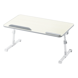日本SANWA笔记本桌床上桌环保可升降小桌子懒人折叠桌铝合金学生宿舍书桌电脑学习桌支架卧室飘窗桌膝上桌板