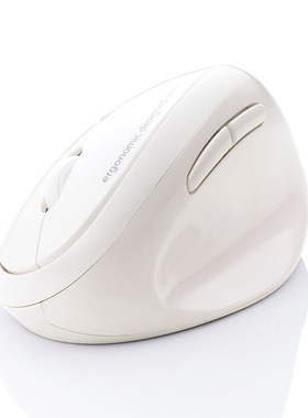 日本SANWA无线鼠标蓝牙小巧男女士竖握人体工学电脑办公通用白色