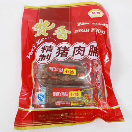 广东250g猪肉脯3袋包邮