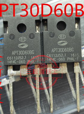 全新原装进口APT30D60BG APT30D60B 快恢复二极管600V30A TO247-2