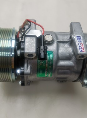 JCB杰西博 三电 原厂SANDEN空调 压缩机 收割机 拖拉机 压缩机