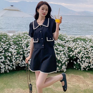 新款 现货 2025夏季蕾丝花边两件套 160-5342-P125188图片