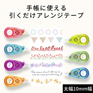 现货日本PLUS普乐士Petit Rush女子博限定花边手账修饰带 Deco